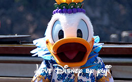 リドアイル内で撮影したドナルド画像！「ミニーのトロピカルスプラッシュ2015」