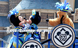 雅涼群舞のミッキー＆ミニーのキス画像＆2015年のTDLのクリスマスイベント情報