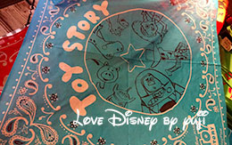 トイストーリーのバンダナ3種類とTシャツ2種類を紹介！ in TDL
