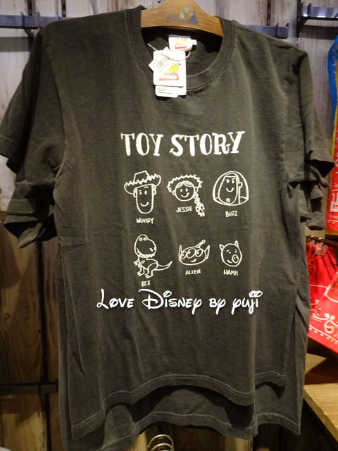 トイストーリーのバンダナ3種類とtシャツ2種類を紹介 In Tdl Love Disney