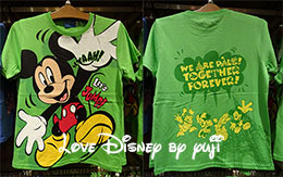 2015年8月13日発売開始のディズニーキャラクターTシャツ4種類紹介！
