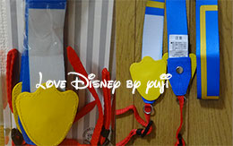 ドナルドダックのカメラストラップ紹介！ディズニーストア