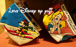 「ディズニーキャラクターのポーチ」9種類紹介！ in TDR