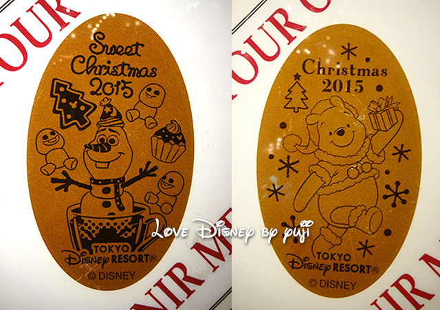 15年の クリスマスのスーベニアメダル 全種類紹介 In Tdr Love Disney