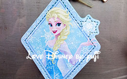 「アナとエルサのフローズンファンタジー」オリジナルレザーカービング紹介！