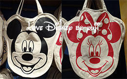 「キャラクターフェイス・トートバッグ」＆「ベリー摘みミニーのぬいぐるみ」紹介！