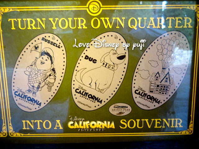 Disney California Adventure Parkのスーベニアメダル（その1）