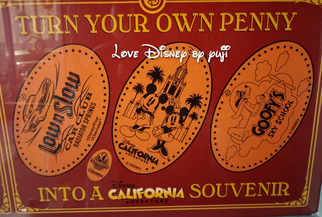 Disney California Adventure Parkのスーベニアメダル（その3）