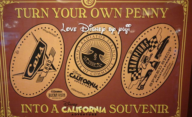 Disney California Adventure Parkのスーベニアメダル（その7）