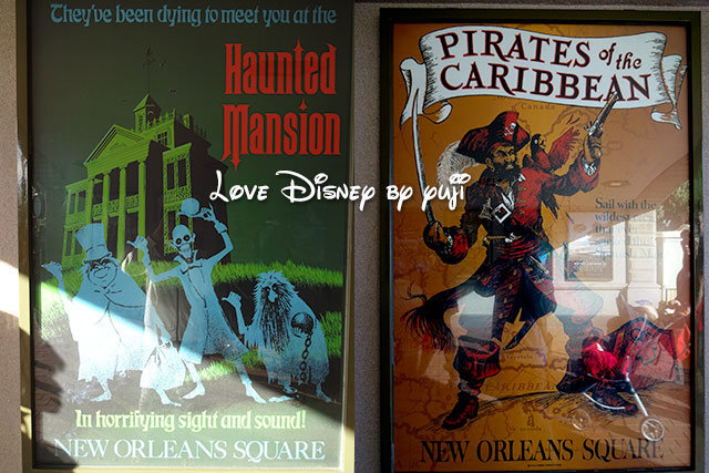 Haunted Mansion：左／Pirates of the Caribbean：右