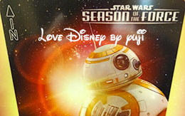 「スター･ウォーズ／フォースの覚醒」デザインのフリーきっぷ紹介！ディズニーリゾートライン