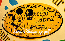 2016年4月のマンスリースーベニアメダル紹介！ in TDL＆TDS