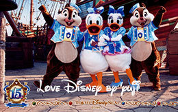 TDS開園15周年「ザ・イヤー・オブ・ウィッシュ」のフォトファン紹介！