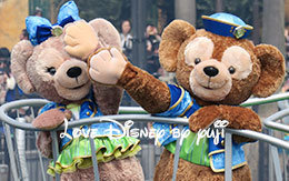 ポンテヴェキオから撮影した「クリスタル・ウィッシュ・ジャーニー」