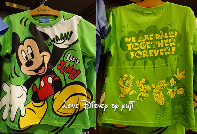 16年夏 ディズニーキャラクターのtシャツ 26種類紹介 In Tdr Love Disney