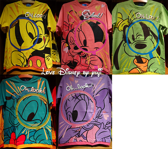 16年夏 ディズニーキャラクターのtシャツ 26種類紹介 In Tdr Love Disney