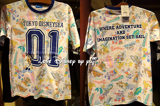 2016年夏 ディズニーキャラクターのtシャツ 26種類紹介 In Tdr