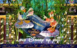 「ディズニー七夕デイズ2016」七夕飾付の夜景紹介！ in TDL