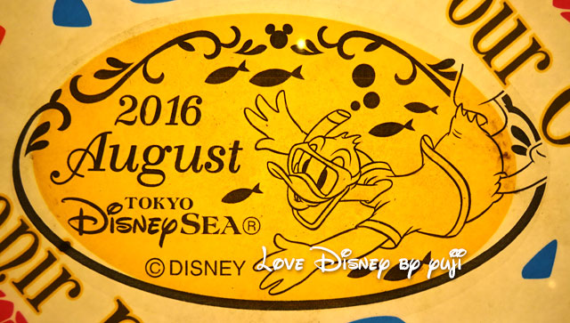 東京ディズニーシーの2016年8月のマンスリースーベニアメダル（ドナルド）