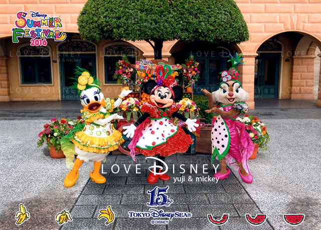 16年8月 夏イベントのフォトファン 紹介 In Tdl Tds Love Disney