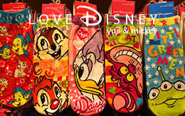 「キャラクターデザインの靴下（ソックス）」を56足紹介！ in TDR