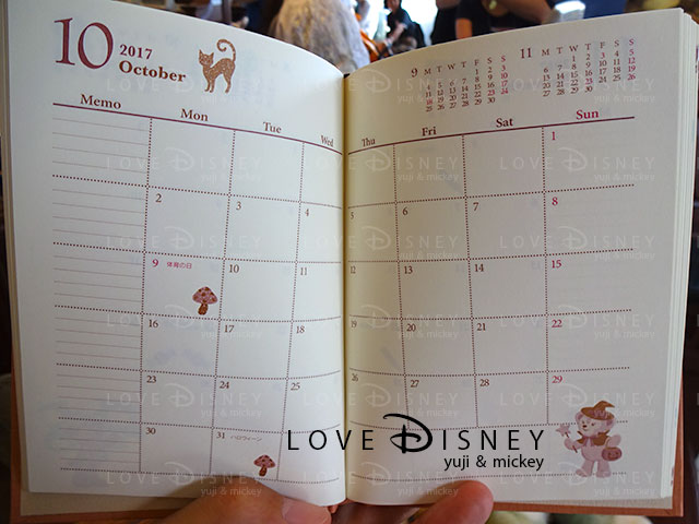 ダッフィーの2017年「カレンダー＆スケジュール帳」紹介！ | Love Disney