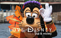 グーフィーのダンスシーン画像を7枚紹介！ミニーのトロピカルスプラッシュ2016