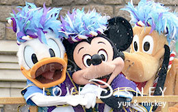 「ドナルドに寄り添うミッキー画像」など5枚紹介！彩涼華舞