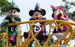 トゥーンタウンのミニーフロート停止位置！ハロウィーン・ポップンライブ