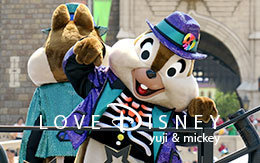 プラザのチップ＆デールフロート停止位置！ハロウィーン・ポップンライブ