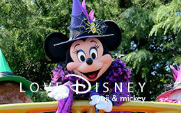 ウェスタンランドのミニーフロート停止位置！ハロウィーン・ポップンライブ