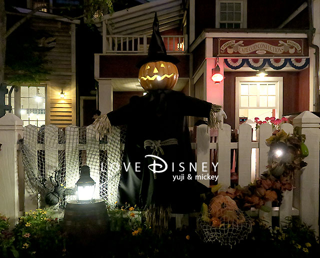 TDSディズニー・ハロウィーン2016の夜景（ケープコッド）その5