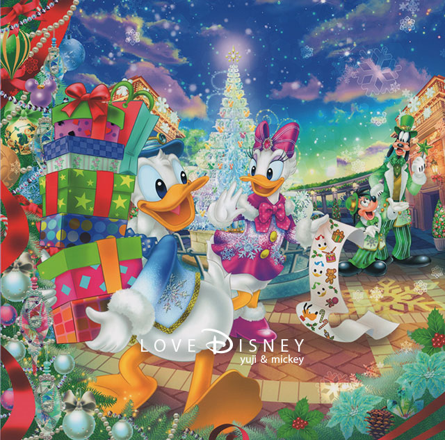 16年11月1日からの フォトファン クリスマス ウィッシュ16 Love Disney