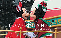 プラザのミッキーフロートの停止位置！ディズニー・クリスマス・ストーリーズ