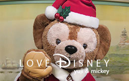 ダッフィーとシェリーメイのグリーティング！Christmas2016