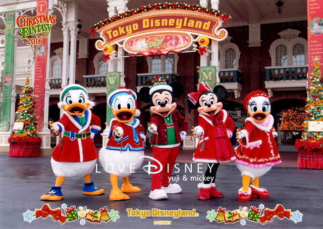 Tdl Tdsの3種類の クリスマス16の12月フォトファン 紹介 Love Disney