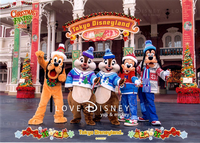 Tdl Tdsの3種類の クリスマス16の12月フォトファン 紹介 Love Disney