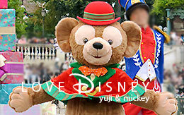 ダッフィーの1ショット画像を6枚紹介！パーフェクト・クリスマス2016