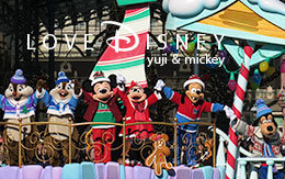 キャラクター達が横一列になって手を繋ぐ画像など7枚紹介！ディズニー・クリスマス・ストーリーズ