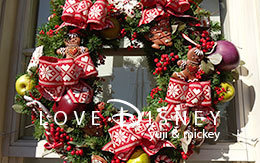 「TDS内のクリスマスリース」17個紹介！クリスマス・ウィッシュ2016