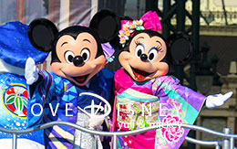 ミッキー＆ミニー画像7枚紹介！ニューイヤーズ・グリーティング2017 in TDL