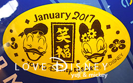 「2017年1月マンスリースーベニアメダル」3枚紹介！ in TDL＆TDS