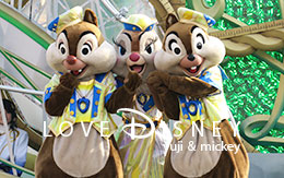 チップ＆デール＆クラリスの3ショット画像を7枚紹介！クリスタル・ウィッシュ・ジャーニー～シャイン・オン！～