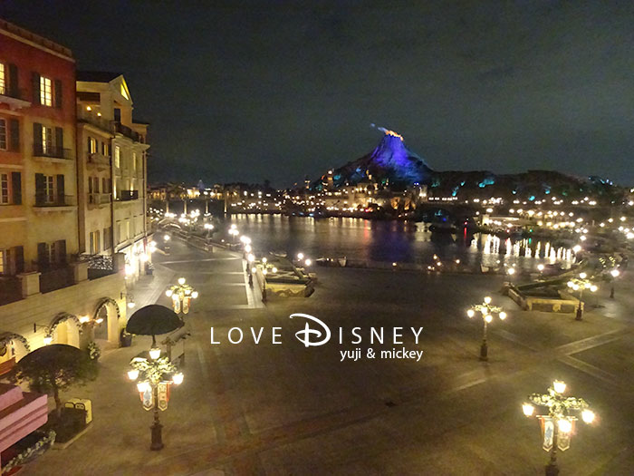 そして誰もいなくなった東京ディズニーシーの風景 夜景 画像9枚紹介 Love Disney