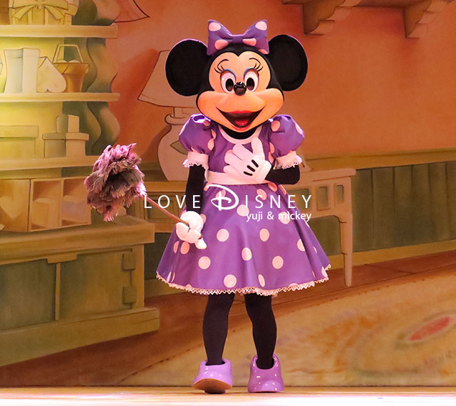 最前列から撮影した マイ フレンド ダッフィーのミニー1ショット 画像8枚紹介 Love Disney