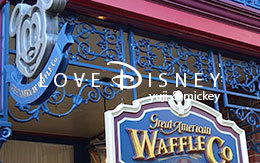 「キャラクターモチーフのメニュー」紹介！ in グレートアメリカン・ワッフルカンパニー