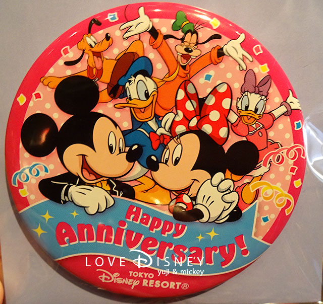 17年3月1日発売 缶バッジ 8個紹介 In Tdr Love Disney