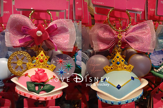 ディズニープリンセスのイヤーハット キーチェーン 7種類紹介 In Tdr Love Disney