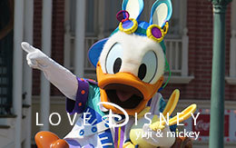 プラザのドナルドフロート停止位置で撮影した「うさたま大脱走」！