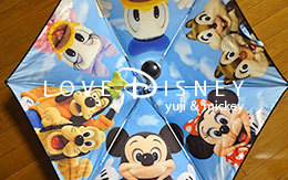 2017年4月21日発売「ディズニーキャラクターの日傘」5本紹介！